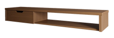 WALL TV UNIT - LIGHT BROWN