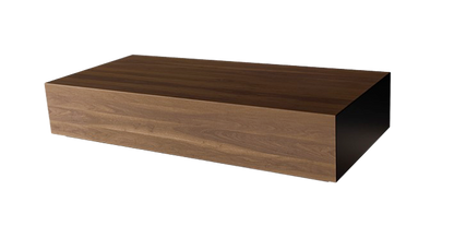 Coffee Table with Storage - Dark Brown