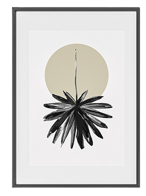 ARTWALL WITH BLACK FRAME (Design 5)