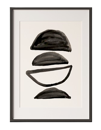 ARTWALL WITH BLACK FRAME (Design 2)