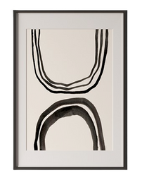 ARTWALL WITH BLACK FRAME (Design 1)