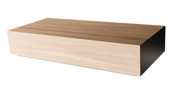 COFFEE TABLE - LIGHT BROWN