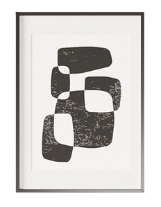 ARTWALL WITH BLACK FRAME (Design 3)