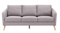 SOFA 3 SEATERS - GREY