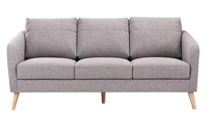 SOFA 3 SEATERS - GREY