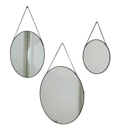 WALL MIRROR (SET OF 3-PIECES)