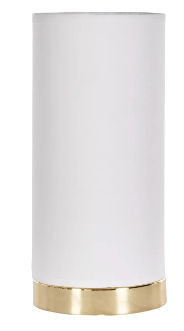 TABLE LAMP E14 - GOLD & WHITE