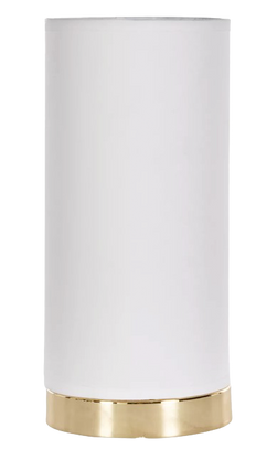 TABLE LAMP E14 - GOLD & WHITE