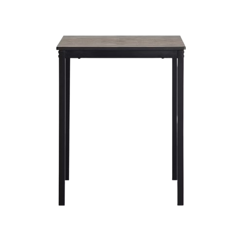 2-Seater Square  Dining Table – Black (60x60 cm)